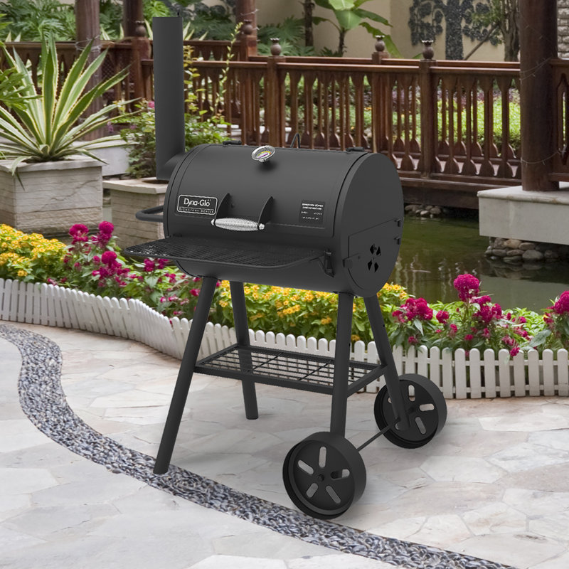 DynaGlo 34" HeavyDuty Barrel Charcoal Grill & Reviews Wayfair
